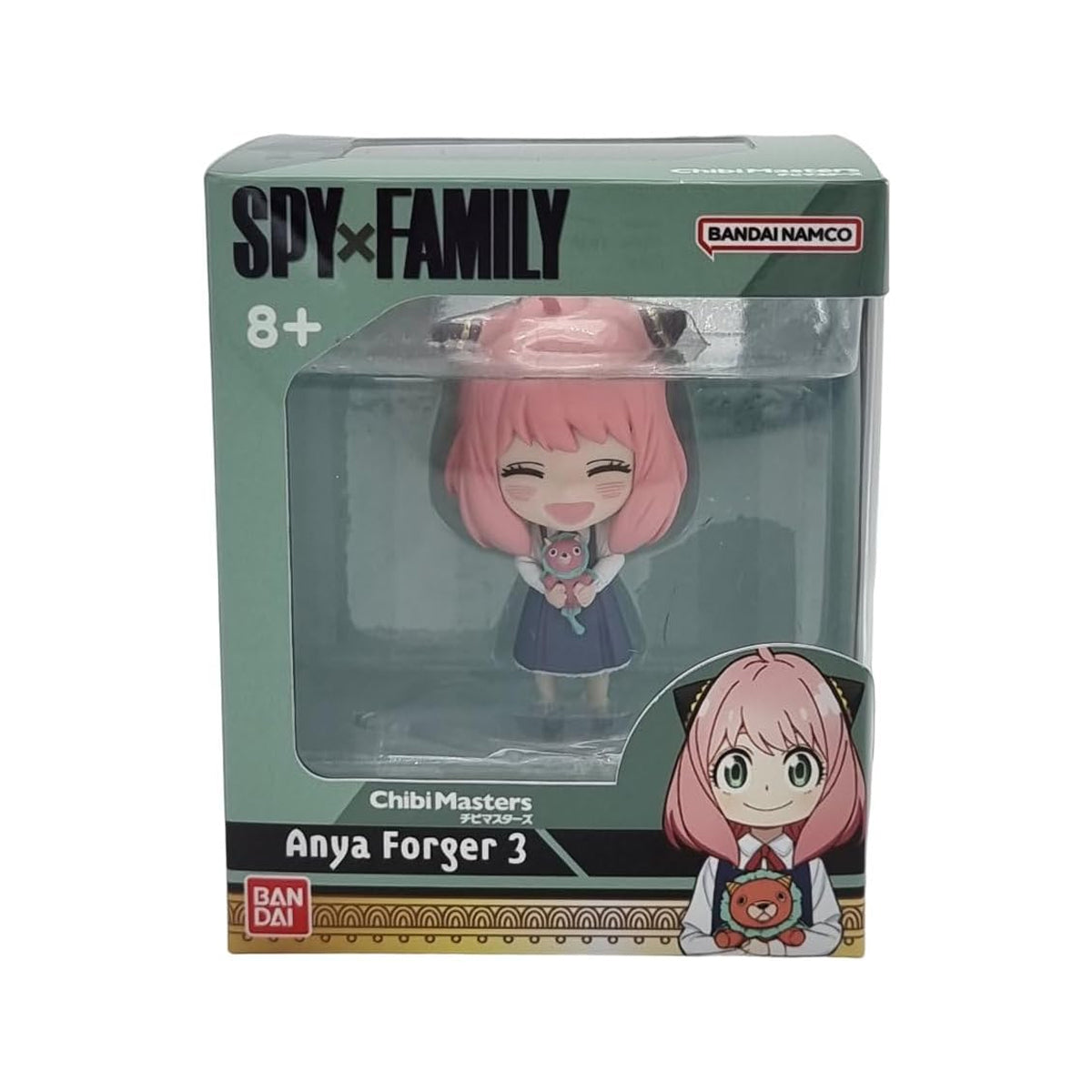 BANDAI Chibi Masters: Spy X Family 'Anya Forger With Mr. Chimera' Figure