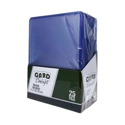 Card Concept Regular Toploader 25 Pack