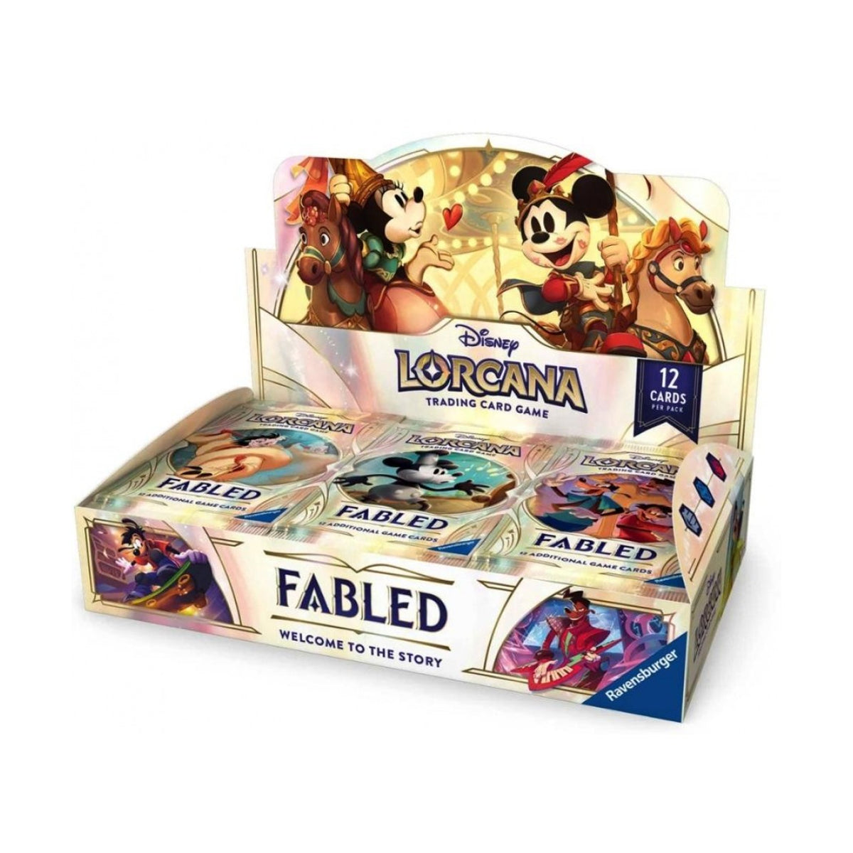 Disney Lorcana TGC 'Fabled' Single Booster Pack