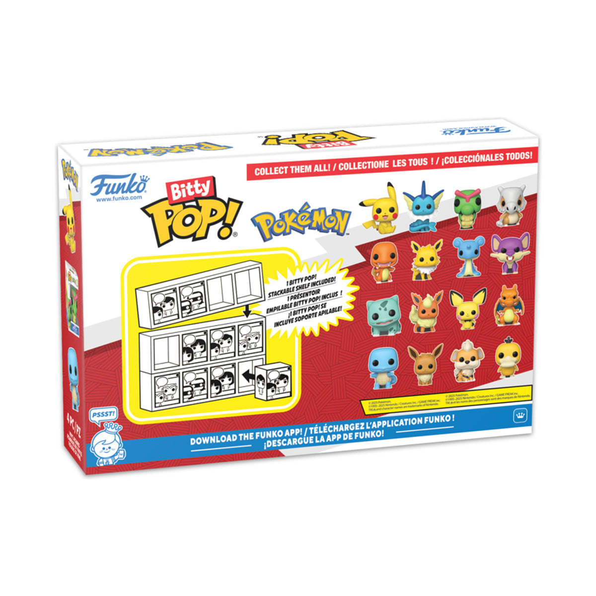 Bitty POP! Pokémon 'Charmander' 4 Pack Figures
