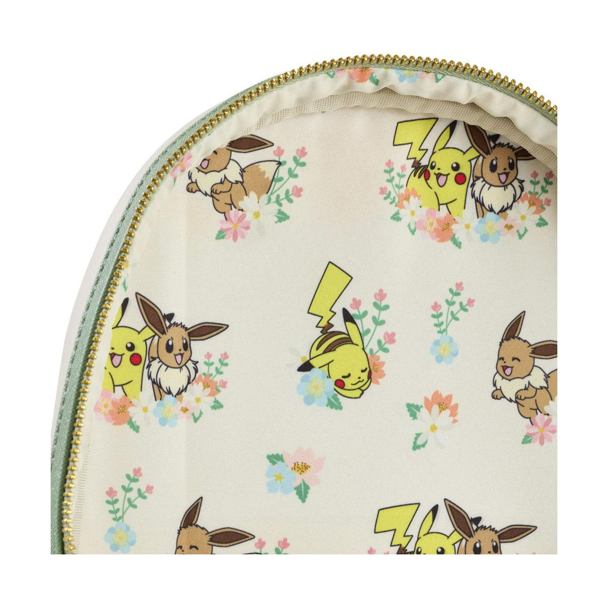 Loungefly Pokémon Pikachu & Eevee Floral Mini Backpack