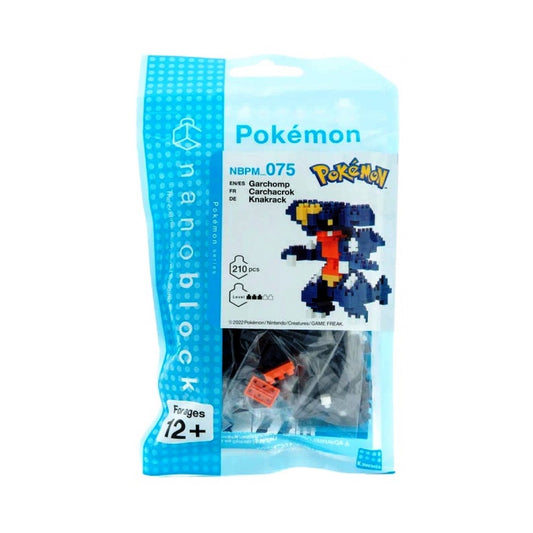 Nanoblock 'Pokémon' Character Pack: Garchomp