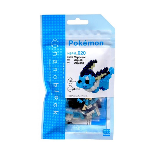 Nanoblock 'Pokémon' Character Pack: Vaporeon