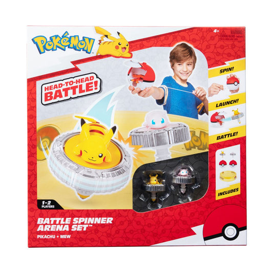 Pokémon Battle Arena Spinner Set: Pikachu & Mew