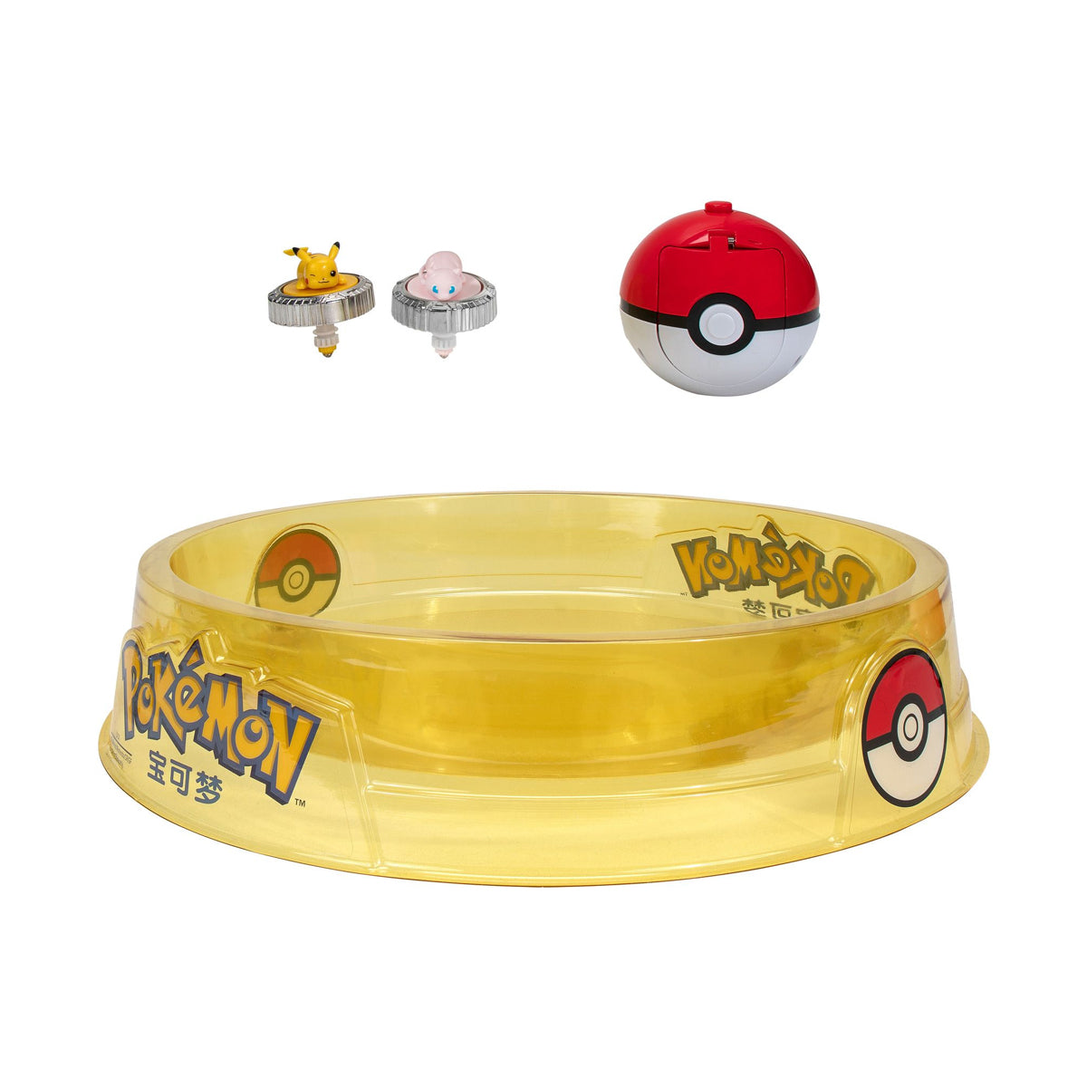 Pokémon Battle Arena Spinner Set: Pikachu & Mew