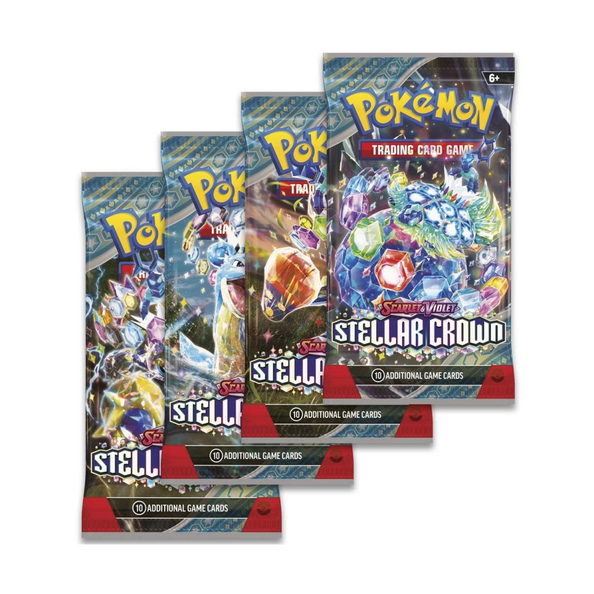 Pokémon TCG Scarlet & Violet 'Stellar Crown' Single Booster Pack