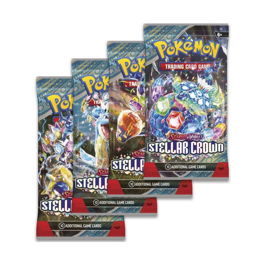 Pokémon TCG Scarlet & Violet 'Stellar Crown' Single Booster Pack
