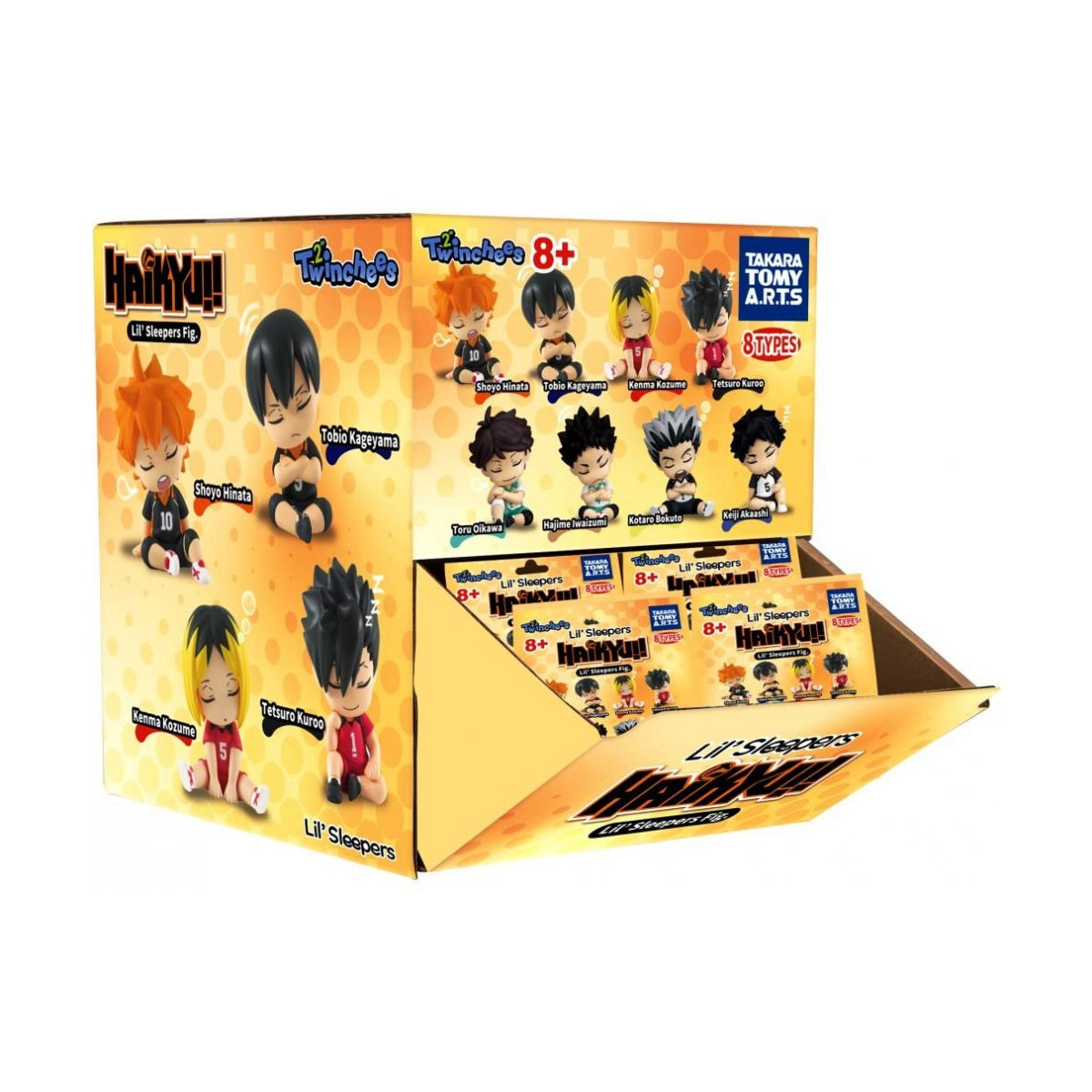TOMY Twinchees 'Haikyu!!' Lil' Sleepers Mystery Blind Bag