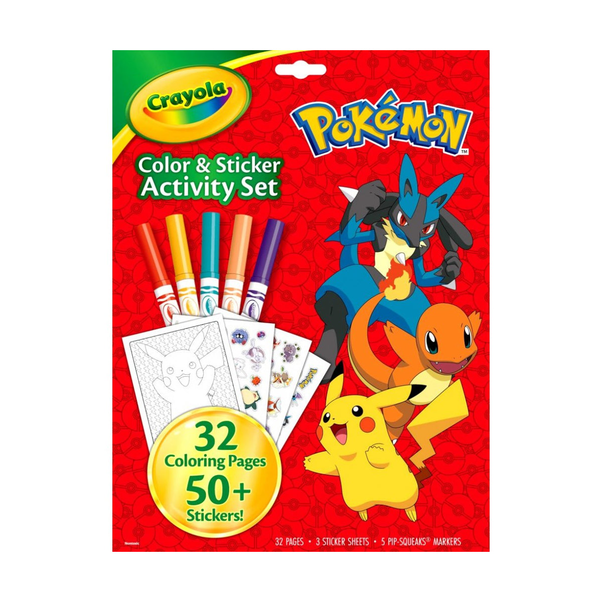 Crayola Pokémon Colour & Sticker Activity Set