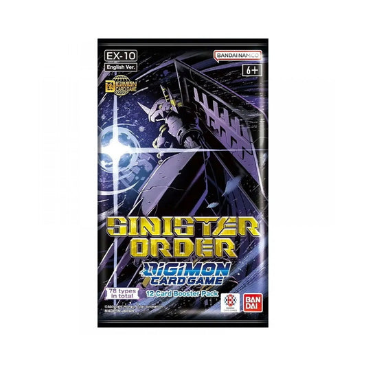Digimon TCG [EX10] 'Sinister Order' Single Booster Pack
