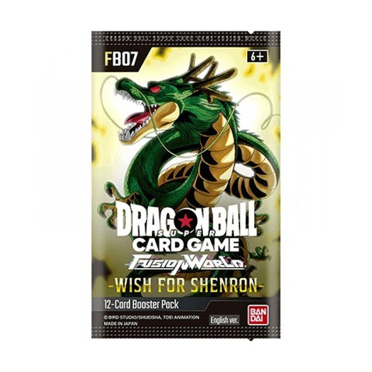 Dragon Ball Z TCG [FB07] 'Fusion World: Wish For Shenron' Single Booster Pack