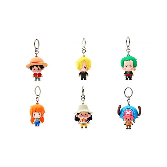 One Piece 'Pocket Hero' Mystery Blind Box 3D Keychain